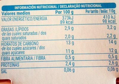 Go L Cteo Cremoso De Manzana Y Pera Hacendado De Mercadona Info