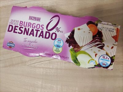 Queso Fresco Burgos Desnatado Hacendado De Mercadona Info Precio Y