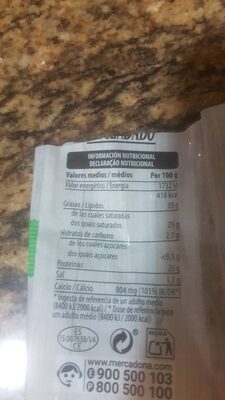 Dados Queso Hacendado De Mercadona Info Precio Y Alternativas