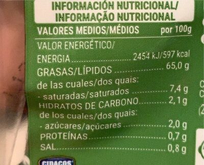 Mayonesa 12 sobres individuales Hacendado ingredientes
