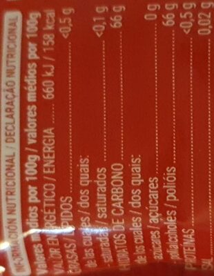 Chic les fresa Hacendado ingredientes