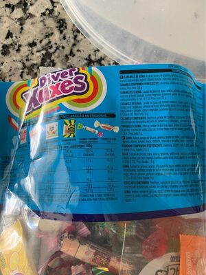 Diver xuxes Hacendado ingredientes