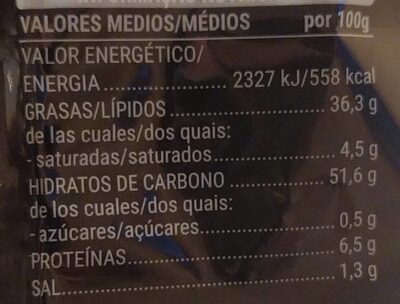 patatas sabor Limón y pimienta Hacendado ingredientes