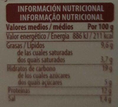 Bacon burger Hacendado ingredientes