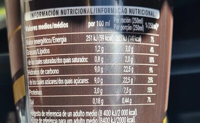 Café latte espresso Hacendado ingredientes