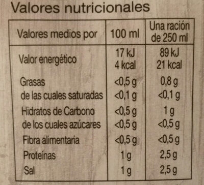 Caldo de pescado Hacendado ingredientes