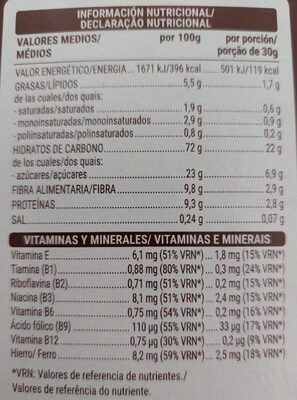 Chocodays Hacendado ingredientes