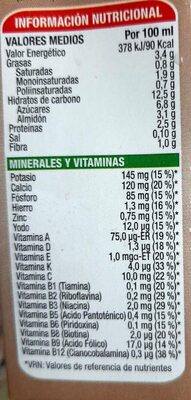 Crecimiento a partir de 1 año de cacao y cereales Hacendado ingredientes