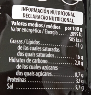 Longaniza Hacendado ingredientes