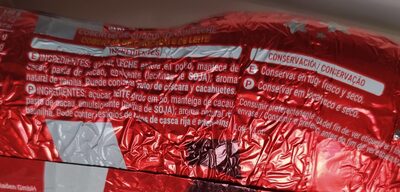 Papa noel gigante chocolate Hacendado ingredientes