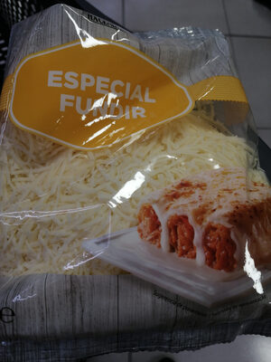 Queso rallado especial fundir Hacendado ingredientes