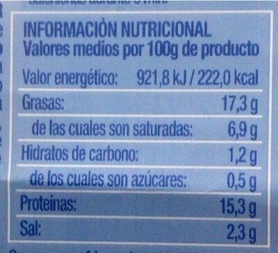 Salchichas de pollo y pavo con queso Hacendado ingredientes