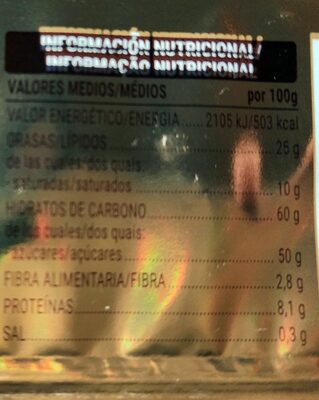 Turrón de chocolate crujiente Hacendado ingredientes