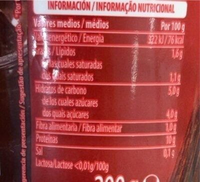 + proteínas mouse de chocolate Hacendado ingredientes