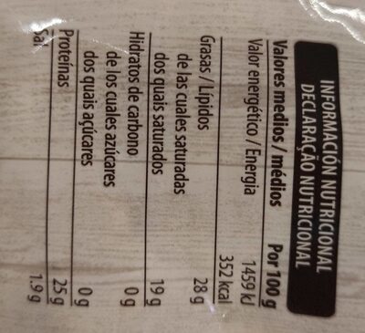 4 quesos rayado Hacendado ingredientes