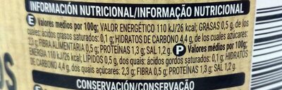 Brotes germinados Hacendado ingredientes