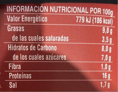 Costilla bbq cortada Hacendado ingredientes