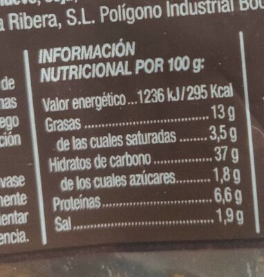 Migas Hacendado ingredientes