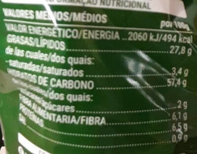 Patata chili & lima Hacendado ingredientes