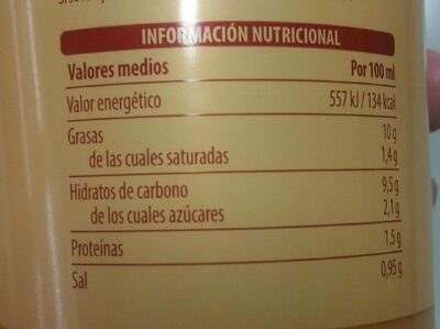 Salmorejo fresco Hacendado ingredientes