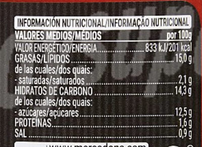 Tomate frito receta artesana Hacendado ingredientes