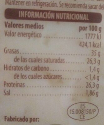 Añejo aceite oliva leche cruda Hacendado ingredientes