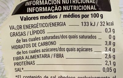 Brocoli Hacendado ingredientes