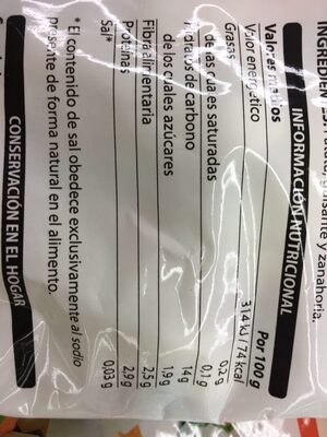 Ensaladilla sin judía Hacendado ingredientes