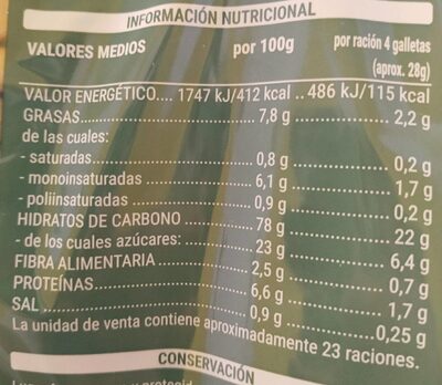 Galleta hojaldrada Hacendado ingredientes