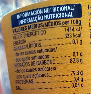 Miel de naranjo Hacendado ingredientes