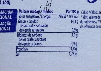 Quesitos Hacendado ingredientes