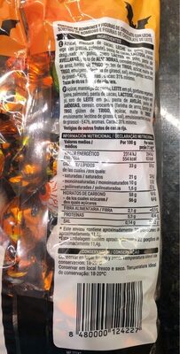 Surtido chocolate halloween Hacendado ingredientes