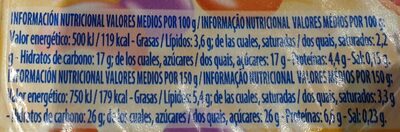 Yogomix discos Hacendado ingredientes