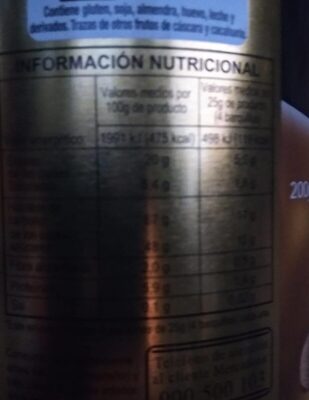 Barquillos rellenos de turrón Hacendado ingredientes