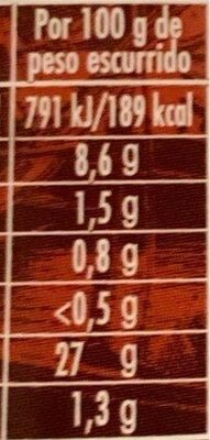 Bonito del norte aceite oliva Hacendado ingredientes