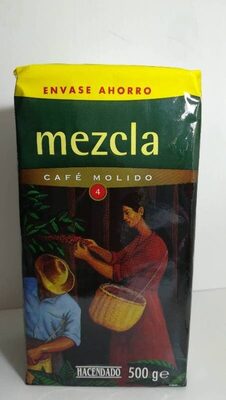 Café molido mezcla Hacendado ingredientes