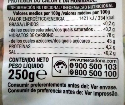 Colours Hacendado ingredientes