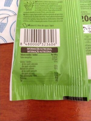 Gelatina neutra Hacendado ingredientes