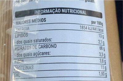 Grissini azeite Hacendado ingredientes