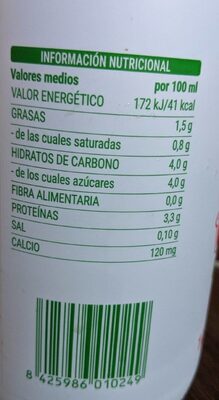 Laban Hacendado ingredientes