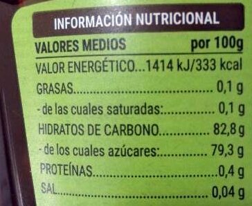 Miel de romero Hacendado ingredientes