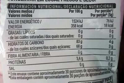 Nubi mallow Hacendado ingredientes