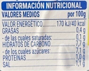 Pimientos de piquillo enteros extra Hacendado ingredientes