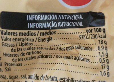 Pollo asado relleno con jamón y huevo Hacendado ingredientes