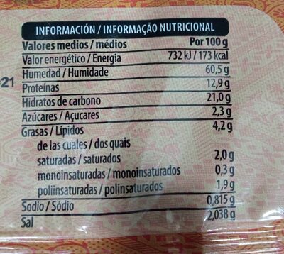 Samosas de carne Hacendado ingredientes