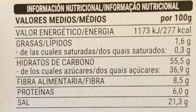 Sazonador Hacendado ingredientes
