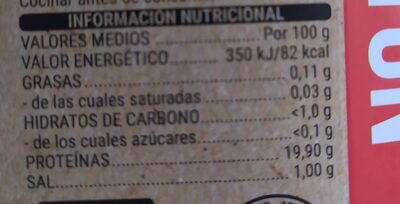 Atún aleta amarilla Hacendado ingredientes