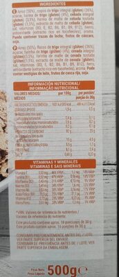 Cereales classic Hacendado ingredientes