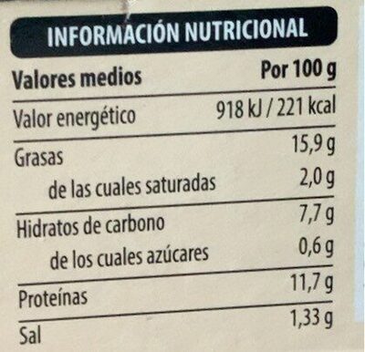Crema estilo york Hacendado ingredientes