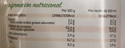 Sopa maravilla Hacendado ingredientes